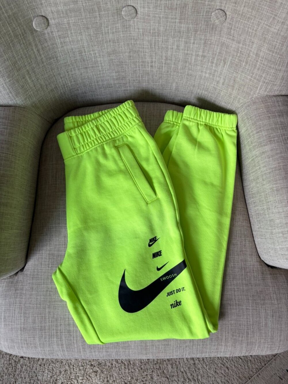 Nike Sportswear Swoosh fleece joggers